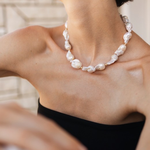 Κολιέ - Limited fresh water pearls necklace Προιόντα